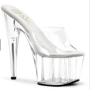 Clear Pleaser Heels
